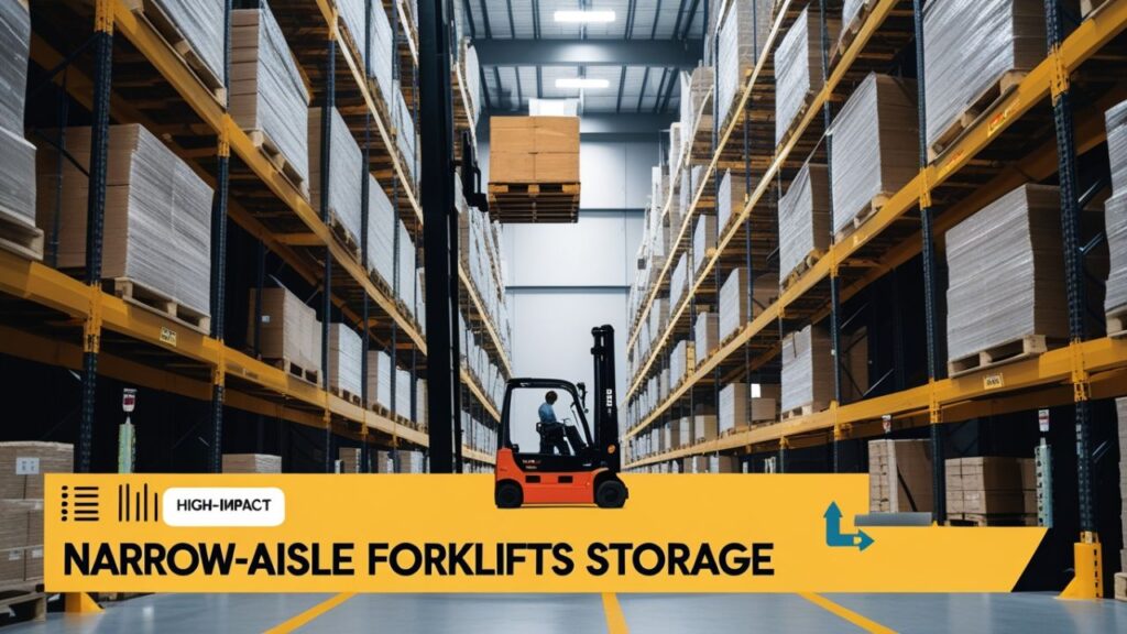 Narrow-Aisle Forklifts for High-Density Storage in Dubai